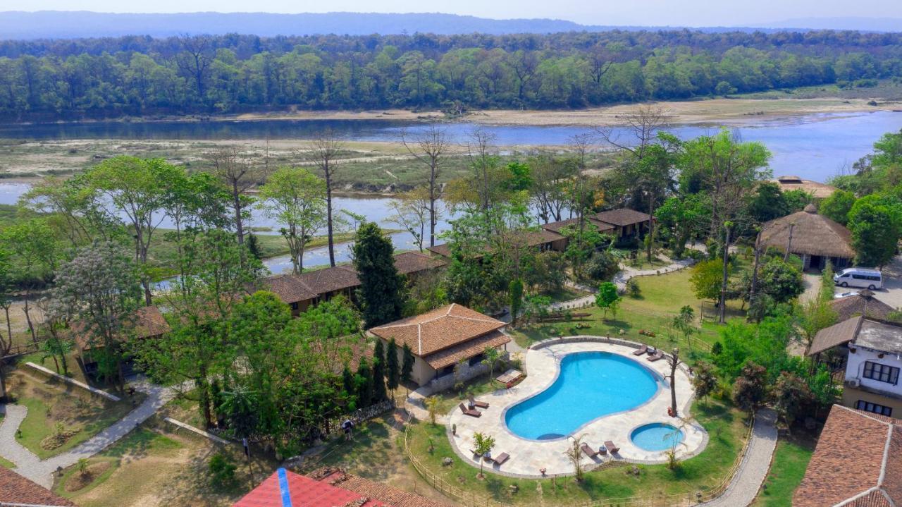 Jungle Villa Resort - Near Chitwan National Park المظهر الخارجي الصورة