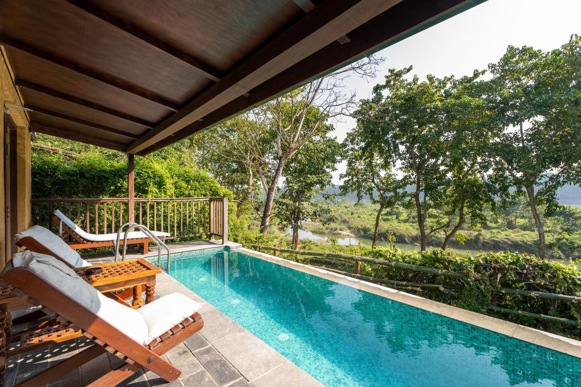 Jungle Villa Resort - Near Chitwan National Park المظهر الخارجي الصورة